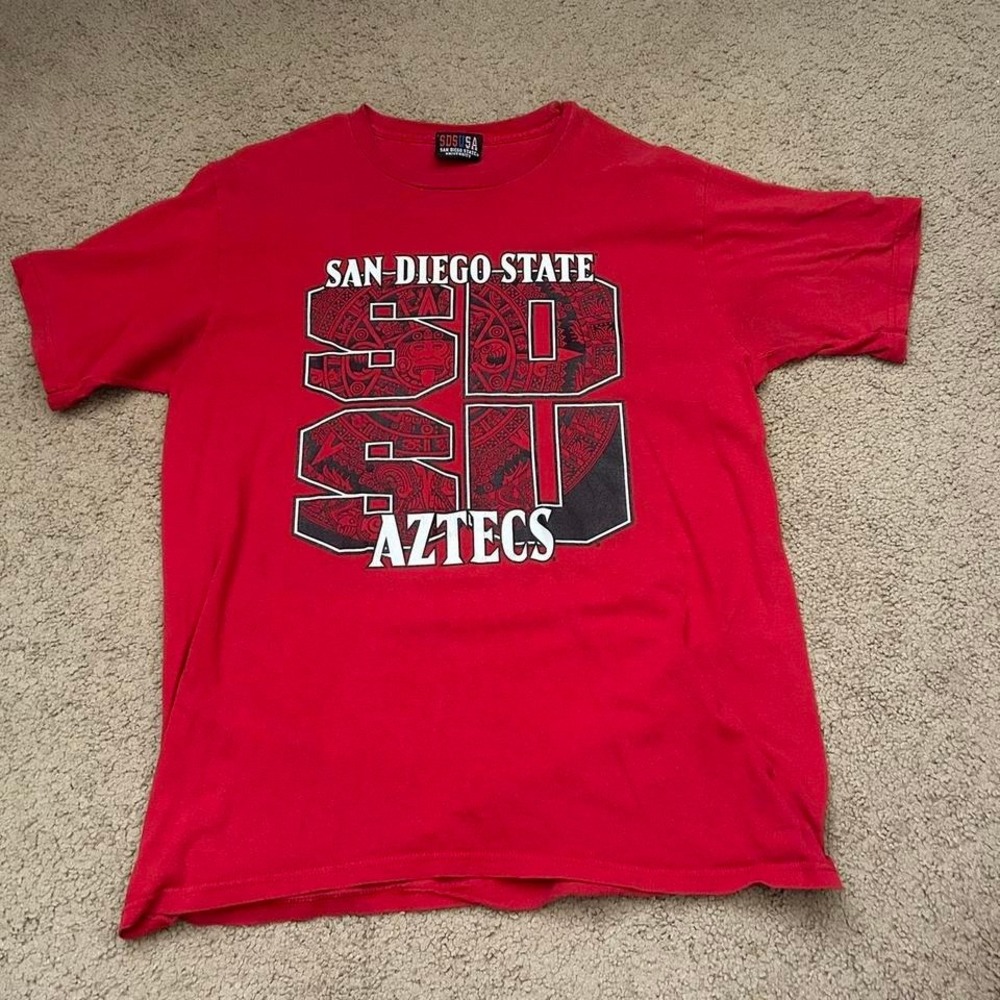 Vintage San Diego State Aztecs red t-shirt